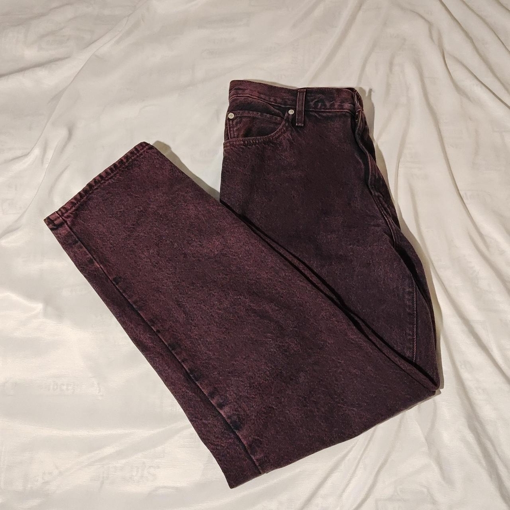 Levi's Purple 94 Baggy Jeans